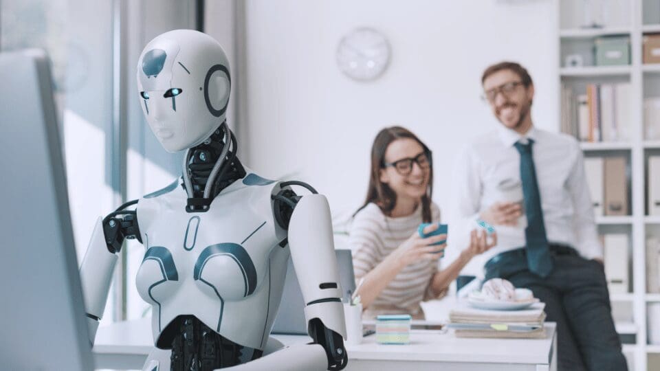 IA travaillant à la place des employés