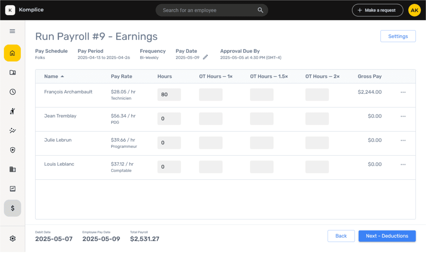 run-payroll-earnings